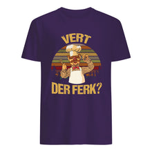 Load image into Gallery viewer, Vert Der Ferk Retro Vintage Gift For Cook Lovers Guys Tee
