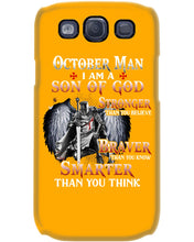 Load image into Gallery viewer, October Man Son Of God Birthday Meaningful Gift For Men Phone case
