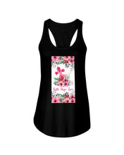 Load image into Gallery viewer, Lovely Phone Case With Pink Flowers Faith Hope Love Gift For Cancer Patients Ladies Flowy Tank
