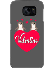 Load image into Gallery viewer, Couple Otter Valentine's Day Gift For Otter Lovers Phone case
