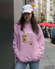 Load image into Gallery viewer, The Quarantine Time With Yarn And Coffee Gift For Women Hoodie
