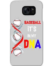 Load image into Gallery viewer, Baseball Be My DNA Gift For Sport Lovers Phone case
