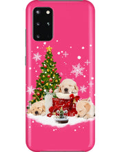 Load image into Gallery viewer, Funny Golden Retrievers Sleep In Red Boots Gift For Dog Lovers Phone case
