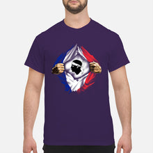 Load image into Gallery viewer, Corse Super Hero Flag Patriot Gift For Men Guys Tee
