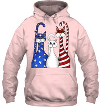 Load image into Gallery viewer, Cat Happy America  Independence's Day Special Custom Design Hoodie
