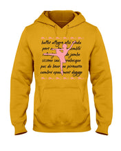 Load image into Gallery viewer, Ballet Words Pink Pattern Gift For Ballet Dancer Hoodie
