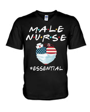 Load image into Gallery viewer, MAle Nurse Essential 2020 Unique Custom Design Guys V-Neck
