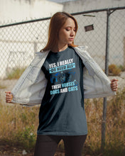 Load image into Gallery viewer, I Do Need All These Horses Dogs And Cats Guys Tee
