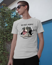 Load image into Gallery viewer, Pitbull Six Feet People Gift For Pitbull Lovers Guys Tee
