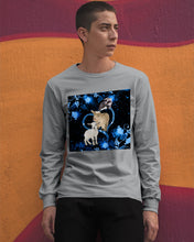 Load image into Gallery viewer, Lovely Phone Case Twinkling Blue Heart Gift For Goat Lovers Unisex Long Sleeve
