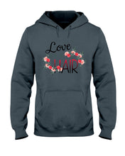 Load image into Gallery viewer, Love Is In The Hair Flower Gift For Women Hoodie
