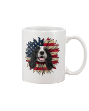 Load image into Gallery viewer, English Cocker Spaniel US Sunflower Gift For Dog Lovers Mug
