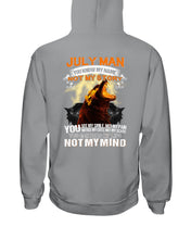 Load image into Gallery viewer, Birthday Gift For July Man You Know My Name Not My Story Trending Hoodie
