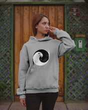 Load image into Gallery viewer, Vintage Funny Parrot Yinyang Black Anf White Gift For Parrot Lovers Hoodie

