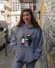 Load image into Gallery viewer, Cat Drink And Be Merry Meaningful Gift For Women Hoodie
