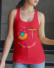 Load image into Gallery viewer, Gift For Occupational Therapist Let's Get Functional Ladies Flowy Tank
