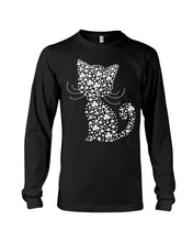 Load image into Gallery viewer, Cat With Clover Lucky Great Gift For Cat Lovers Unisex Long Sleeve
