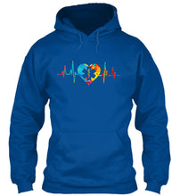 Load image into Gallery viewer, Veterinary Symbol My Heartbeat Meaningful Gift For Women Hoodie
