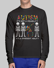 Load image into Gallery viewer, Autism It's A Different Ability Gift For Autism People Unisex Long Sleeve
