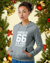 Load image into Gallery viewer, Fabrique En 66 54 Ans D'Excellence Custom Design Gift For Friends Hoodie
