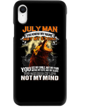 Load image into Gallery viewer, Birthday Gift For July Man You Know My Name Not My Story Trending Phone case
