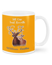 Load image into Gallery viewer, Custom Name Deers Gift For Boyfriend Till Our Last Breath Mug

