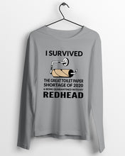 Load image into Gallery viewer, I Survived The Great Toilet Paper Shortage Of 2020 Unisex Long Sleeve
