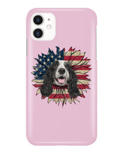 Load image into Gallery viewer, English Cocker Spaniel US Sunflower Gift For Dog Lovers Phone case
