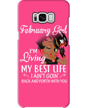 Load image into Gallery viewer, Betty Boop February Girl Living My Best Life Birthday Meaningful Gift Phone case
