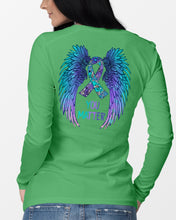Load image into Gallery viewer, You Matter Ribbon Awareness With Angel Wings Unisex Long Sleeve
