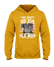 Load image into Gallery viewer, I Ain't Perfect But I Do Have A DD-214 For An Old Man Trending Hoodie
