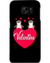 Load image into Gallery viewer, Couple Otter Valentine's Day Gift For Otter Lovers Phone case
