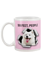 Load image into Gallery viewer, Six Feet People Alaska Husky  Unique Custom Design For Dog Lovers Mug
