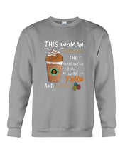 Load image into Gallery viewer, The Quarantine Time With Yarn And Coffee Gift For Women Sweatshirt

