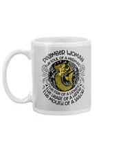 Load image into Gallery viewer, December Woman The Soul Of A Mermaid Birthday Meaningful Gift For Women Mug
