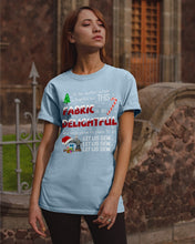 Load image into Gallery viewer, Weather Outside Frightful Sewing Let Us Sew Guys Tee
