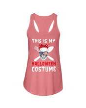 Load image into Gallery viewer, This Is My Halloween Costume Gift For Men Ladies Flowy Tank
