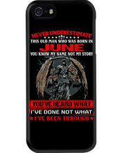Load image into Gallery viewer, Never Underestimate This Old Man Who Was Born In June Custom Design Phone case
