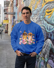 Load image into Gallery viewer, Pekingese With Peonies Gift For Dog Lovers Sweatshirt
