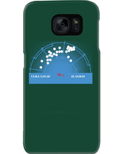 Load image into Gallery viewer, Pinpoint The Location In The Space Blue Phone case
