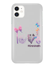 Load image into Gallery viewer, Love Butterflies Grandma Life Gift For Grandma Phone case
