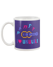 Load image into Gallery viewer, Ukulele Lovely Custom Design For Music Instrument  Lovers Mug
