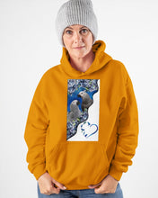 Load image into Gallery viewer, Magical Gray Couple African Parrot Gift For Bird Lovers Hoodie
