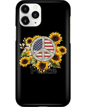 Load image into Gallery viewer, Peace Sign Sunflower Birthday Gift For Girls Phone case
