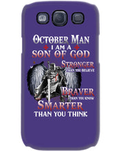 Load image into Gallery viewer, October Man Son Of God Birthday Meaningful Gift For Men Phone case
