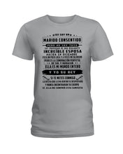 Load image into Gallery viewer, Increible Esposa Nacida En Diciembre Birthday Meaningful Gift Ladies Tee
