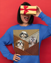 Load image into Gallery viewer, Three Cute Shih Tzu In Bag Gift For Dog Lovers Unisex Long Sleeve
