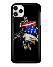 Load image into Gallery viewer, Eagle Giant Scratch USA Flag Gift For Women Phone case
