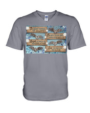 Load image into Gallery viewer, Do What Makes You Happy With Bats Gift For Girls Guys V-Neck
