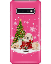 Load image into Gallery viewer, Funny Golden Retrievers Sleep In Red Boots Gift For Dog Lovers Phone case
